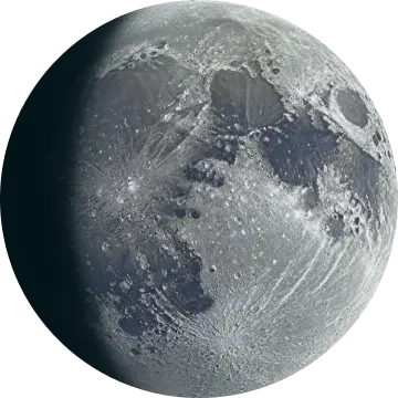 Waxing Gibbous Moon